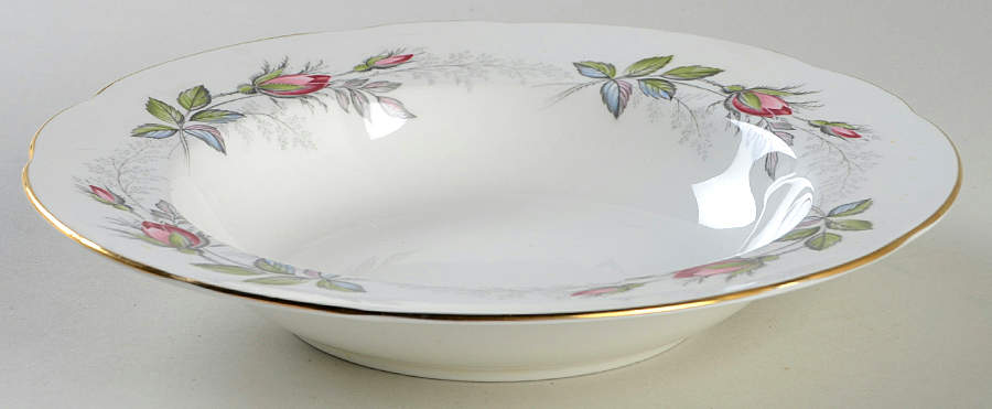 Bridal Rose Rim Soup Bowl by Paragon-1