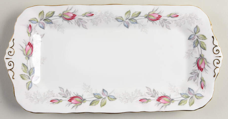 Bridal Rose Large Sandwich Tray by Paragon-1