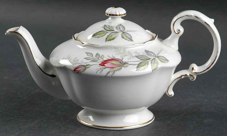 Bridal Rose Individual Teapot & Lid by Paragon-1