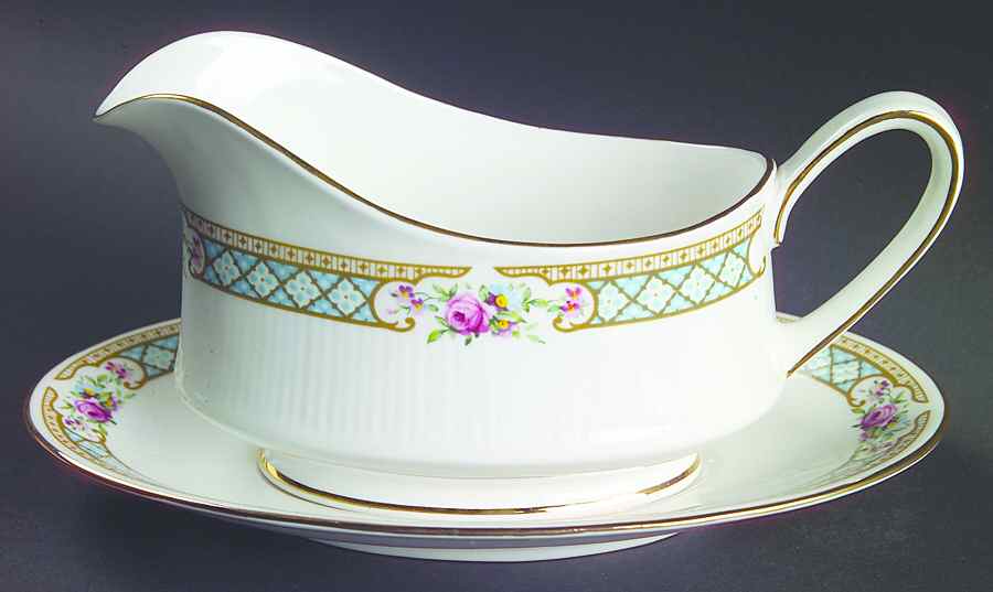 Burford Gravy Boat & Underplate by Paragon-1