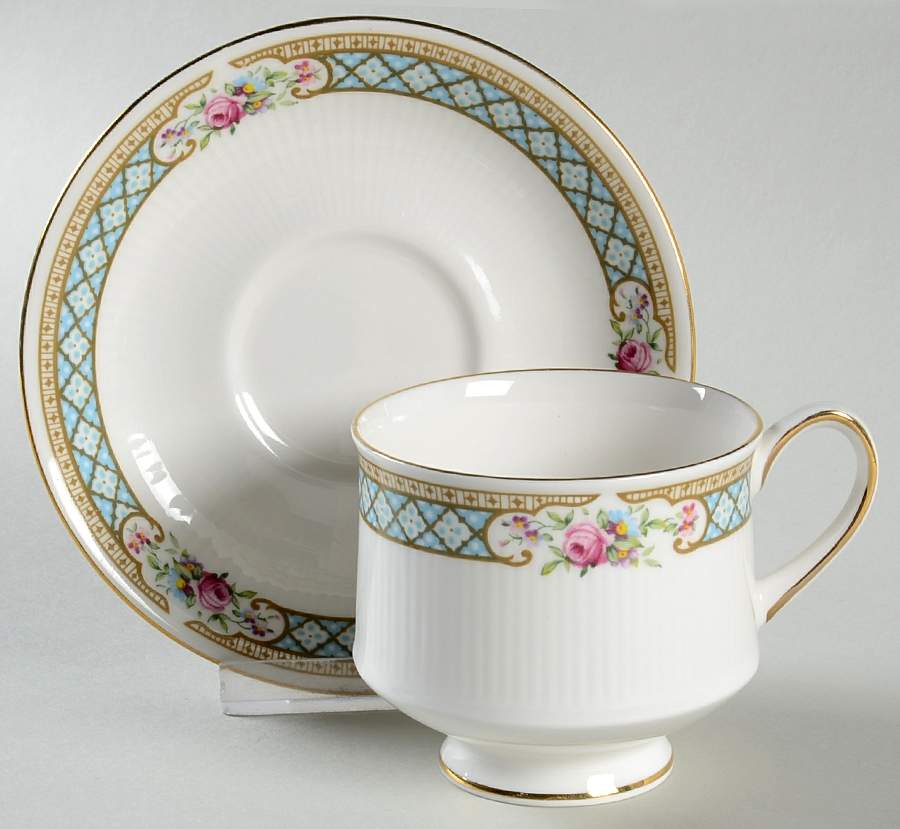 Burford Footed Cup & Saucer Set by Paragon-1