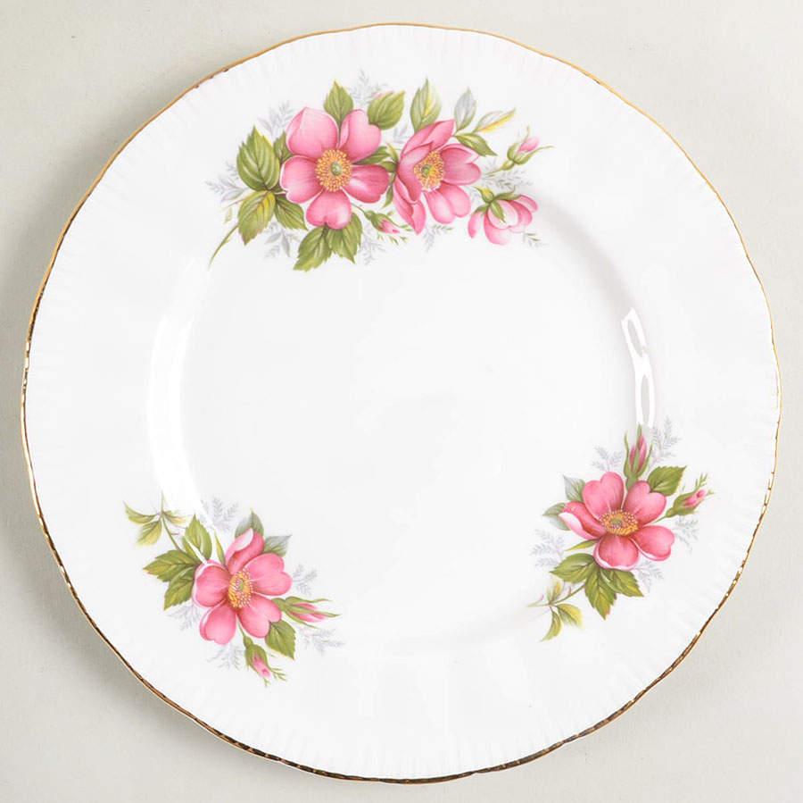 Canadian Provincial Flowers Salad Plate by Paragon-1