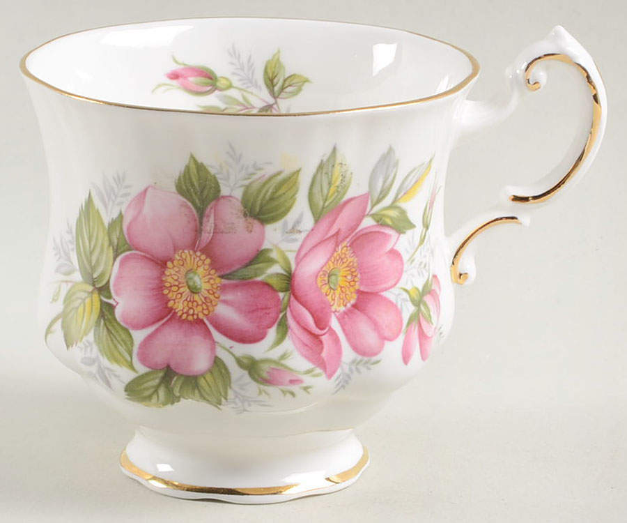 Canadian Provincial Flowers Footed Cup by Paragon-1
