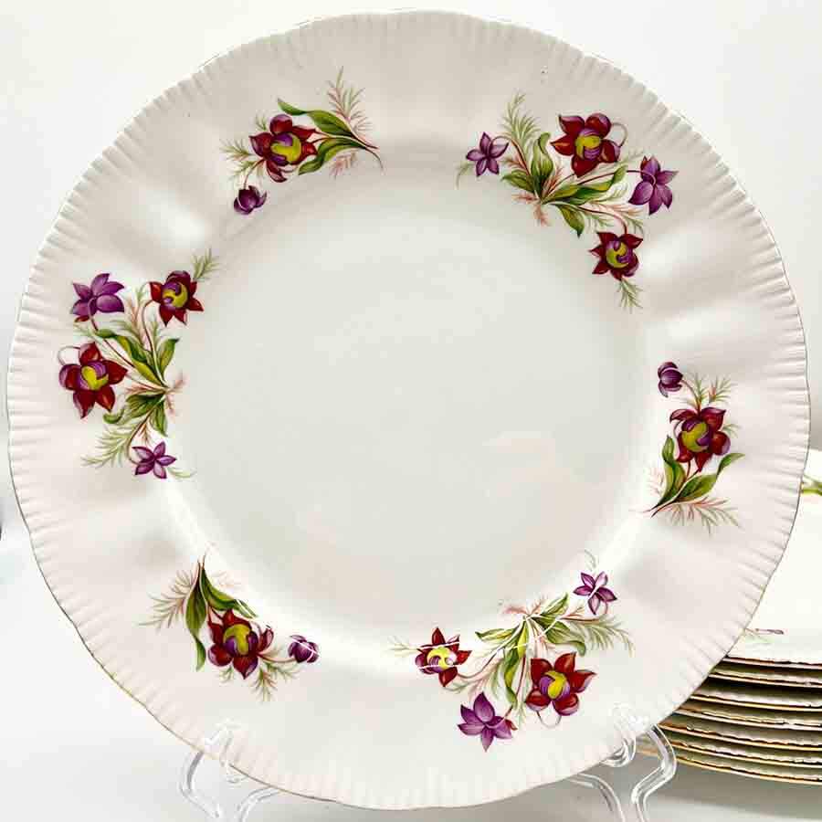 Canadian Provincial Flowers Dinner Plate by Paragon-1