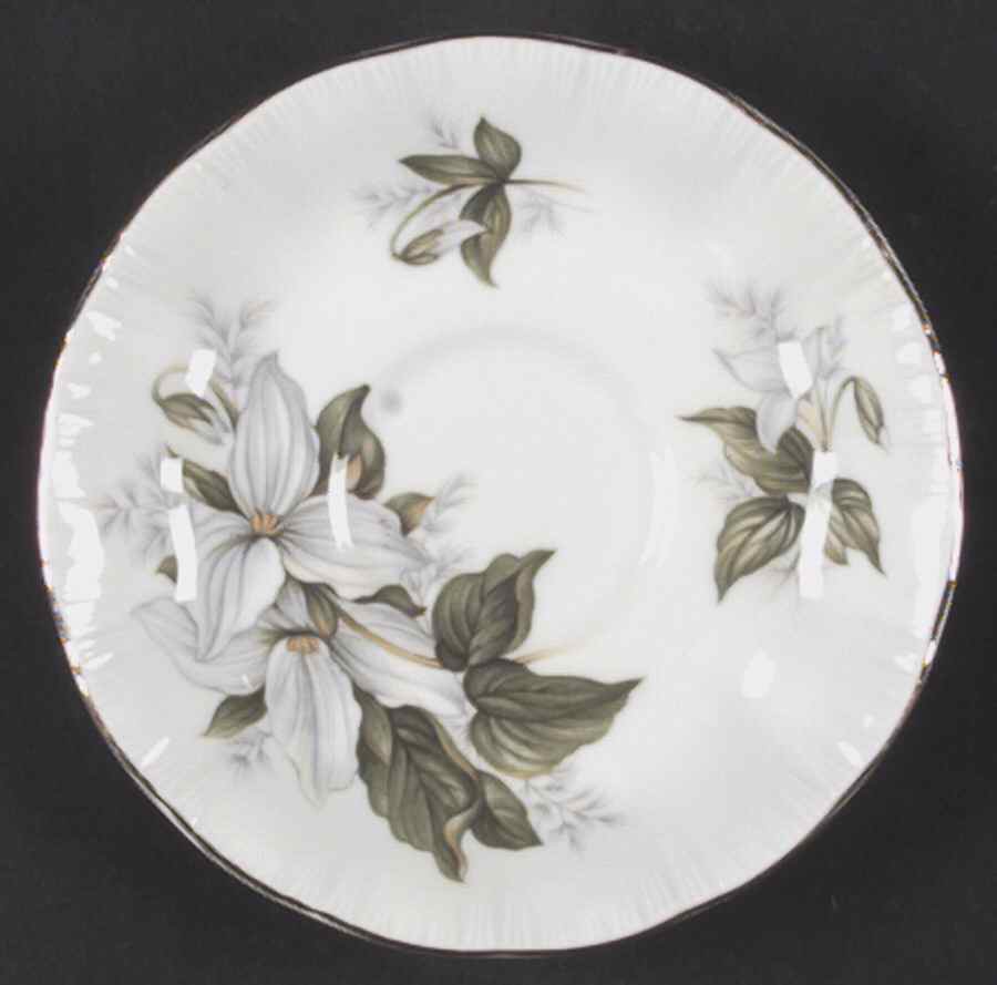 Canadian Provincial Flowers Saucer by Paragon-1