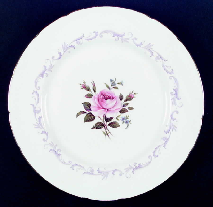 Century Rose Dinner Plate by Paragon-1