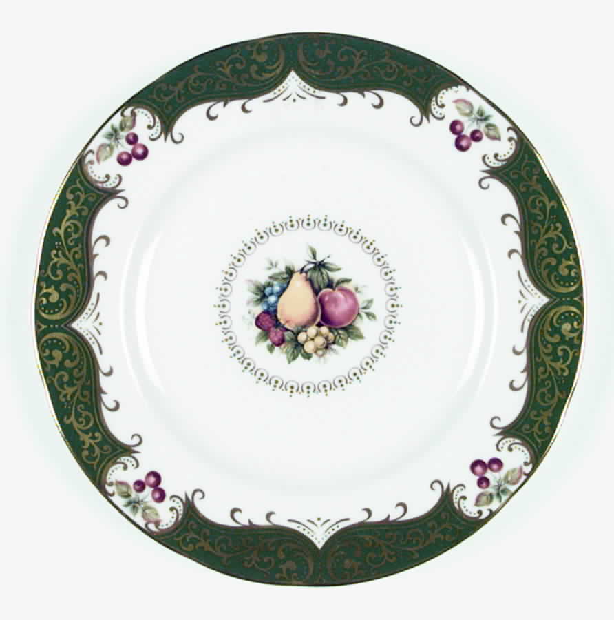 Chatsworth Green Salad Plate by Paragon-1
