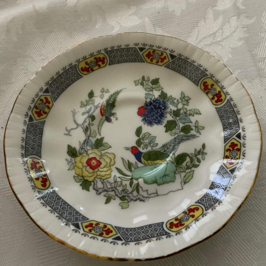 China Bird Saucer by Paragon-1