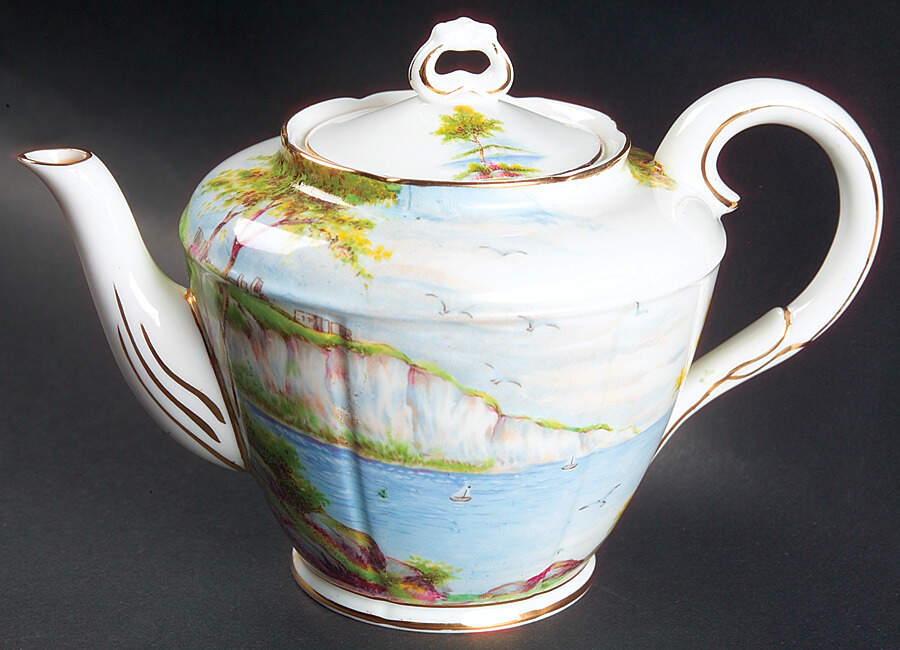 Cliffs of Dover Teapot & Lid by Paragon-1
