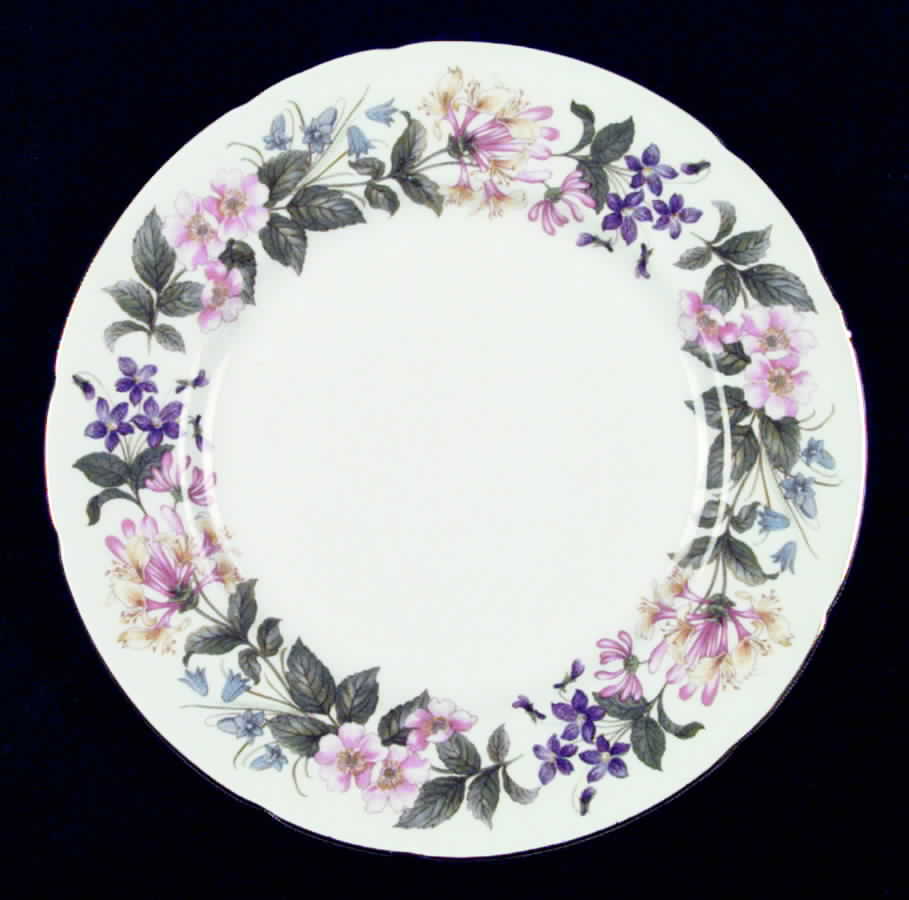 Country Lane (Scalloped Flat Rim) Salad Plate by Paragon-1