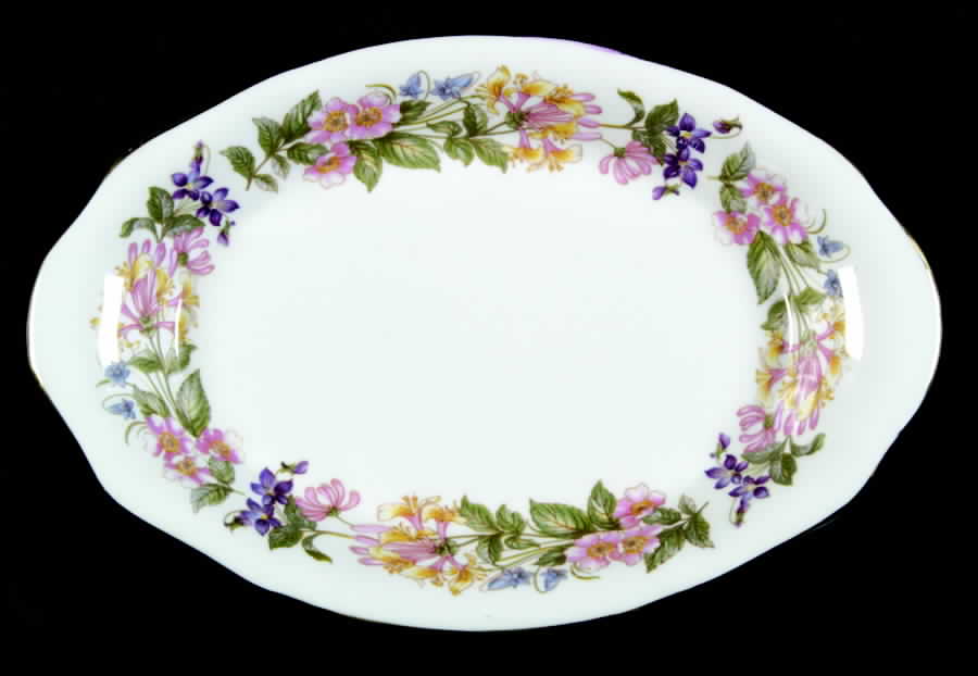 Country Lane (Scalloped Flat Rim) Relish by Paragon-1