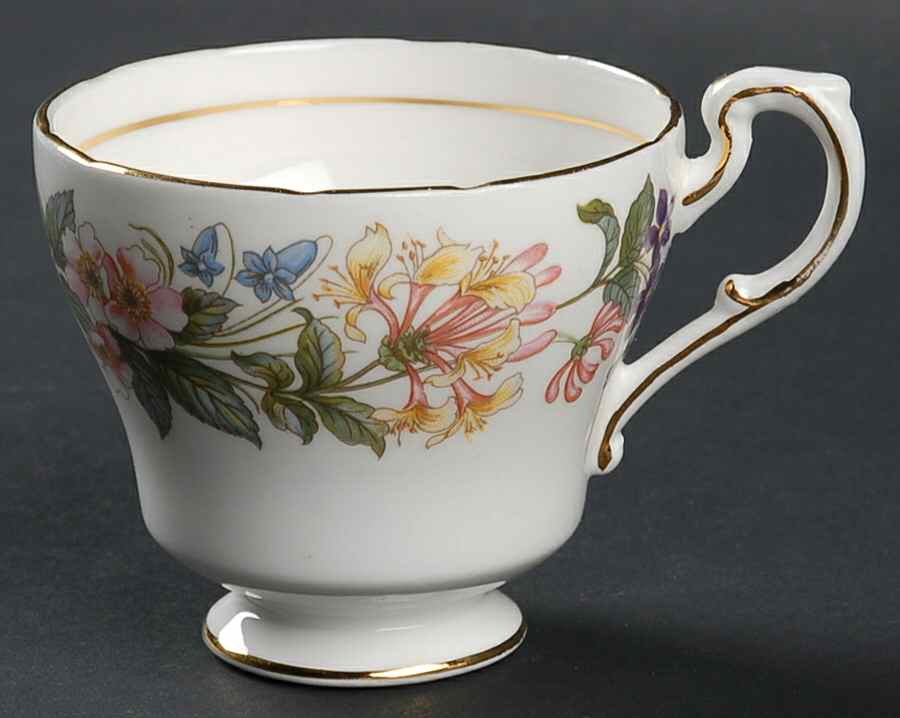 Country Lane (Scalloped Flat Rim) Footed Demitasse Cup by Paragon-1