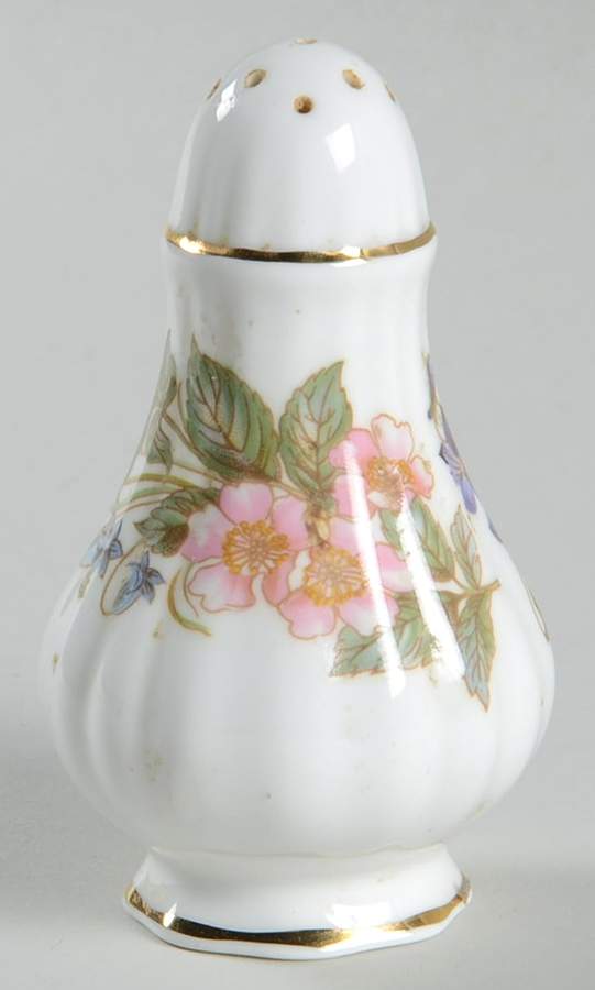 Country Lane (Scalloped Flat Rim) Pepper Shaker by Paragon-1