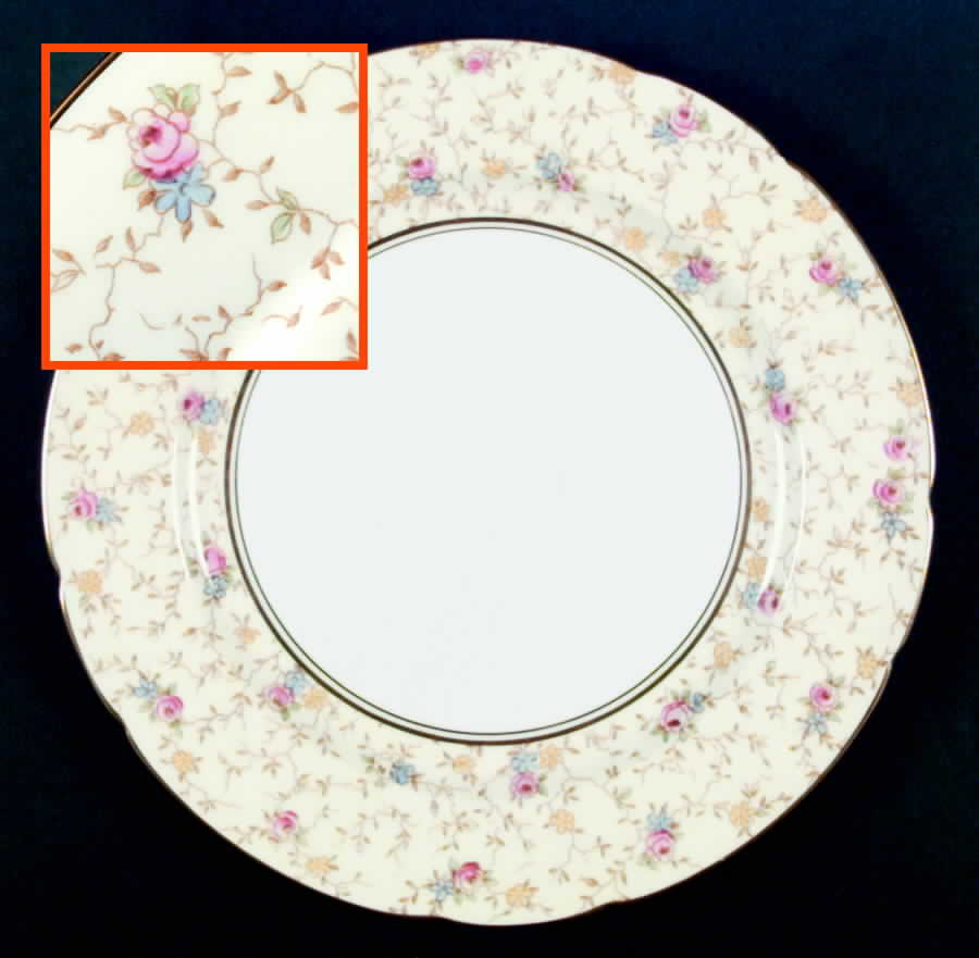 Comtesse Dinner Plate by Paragon-1