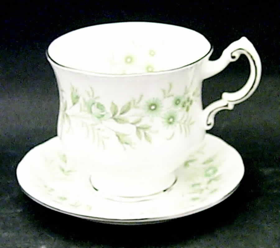 Debutante Footed Cup & Saucer Set by Paragon-1