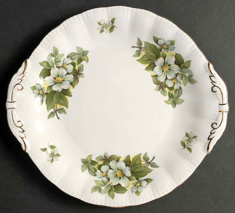 Dogwood Handled Cake Plate by Paragon-1