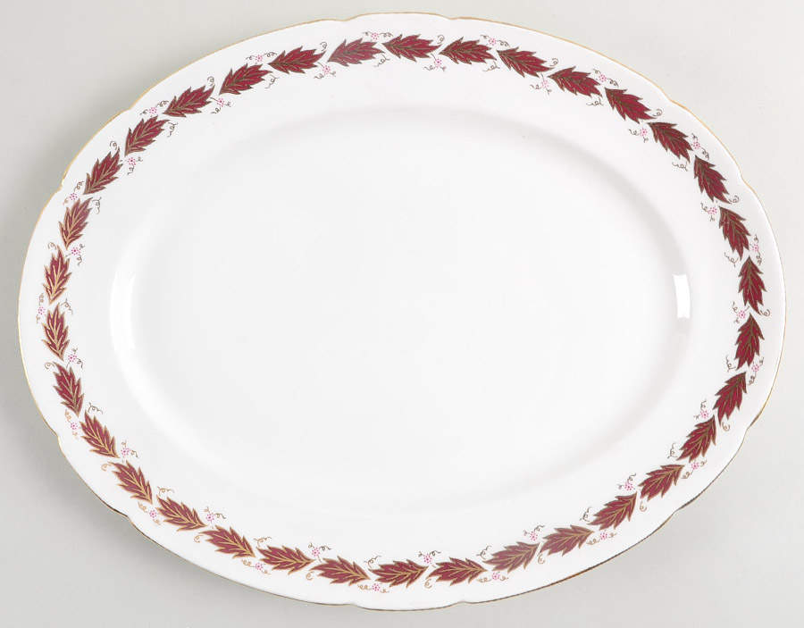 Elegance 13" Oval Serving Platter by Paragon-1