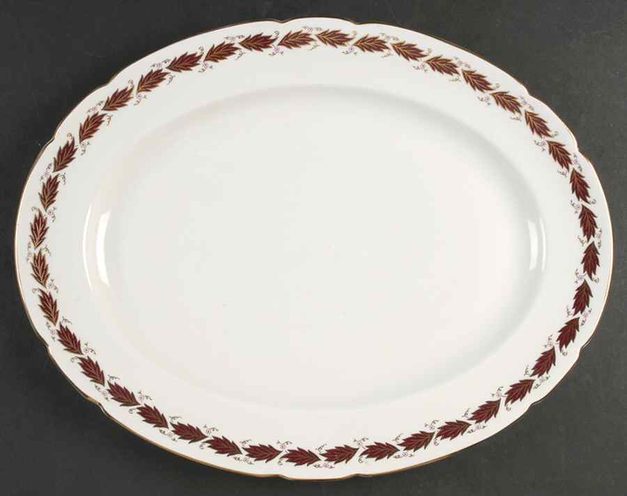Elegance 15" Oval Serving Platter by Paragon-1