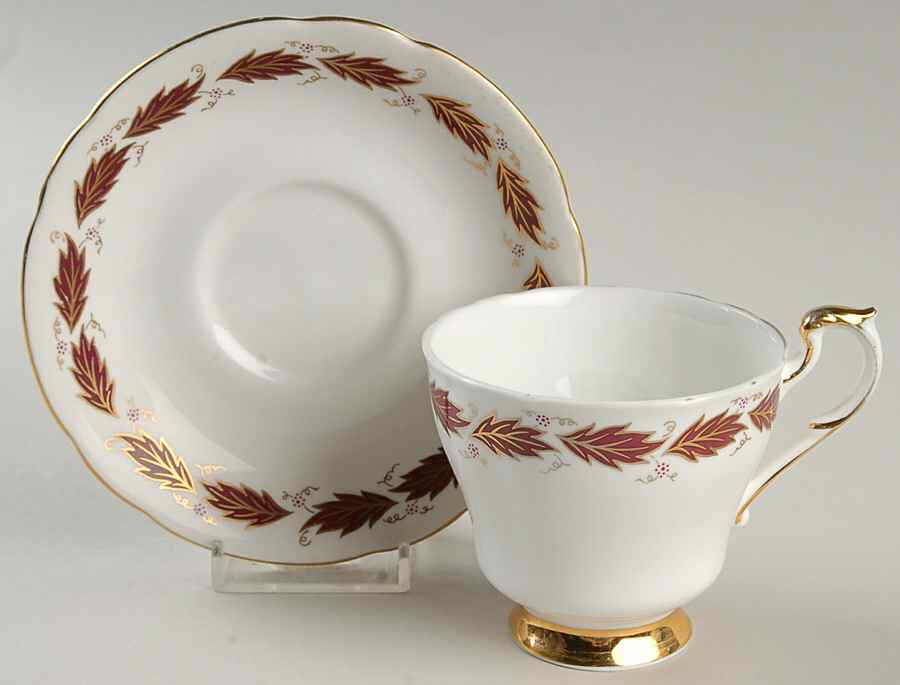 Elegance Footed Cup & Saucer Set by Paragon-1