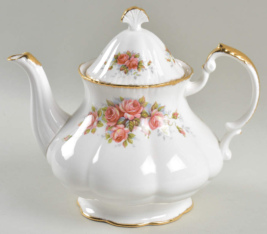 Elizabeth Rose Teapot & Lid by Paragon-1
