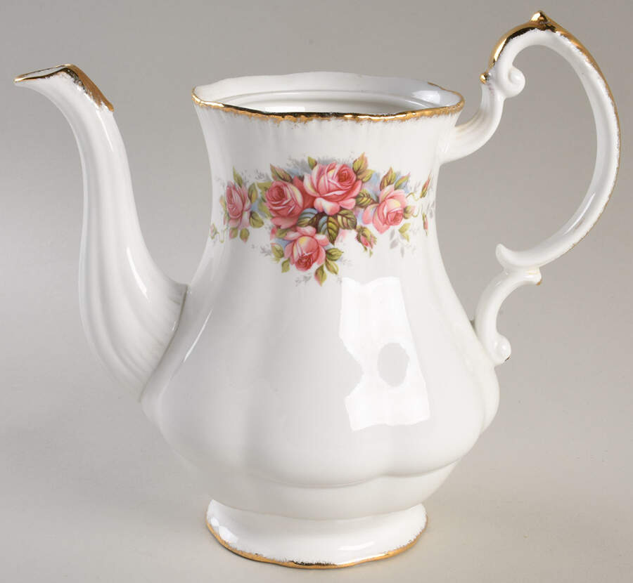 Elizabeth Rose Coffee Pot No Lid by Paragon-1