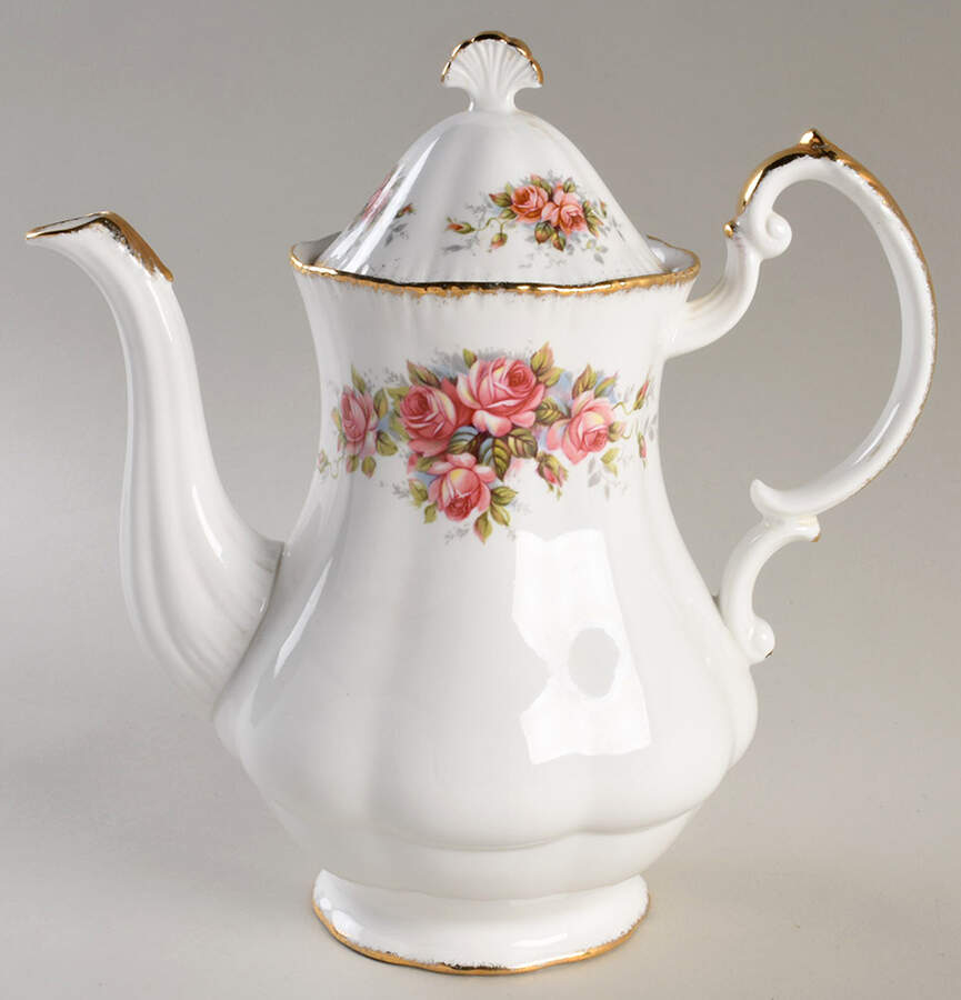 Elizabeth Rose Coffee Pot & Lid by Paragon-1