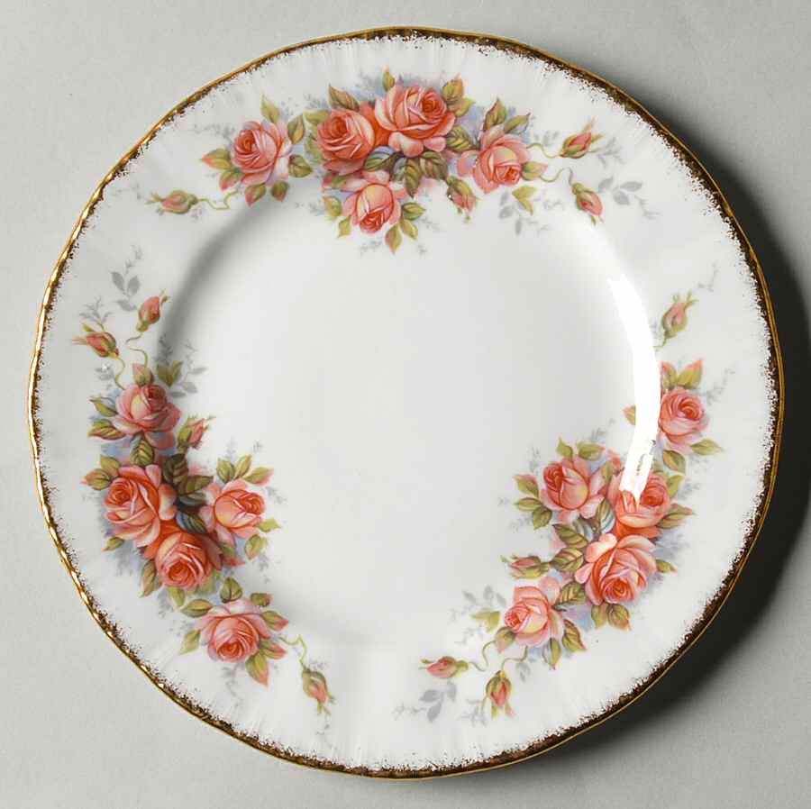 Elizabeth Rose Bread & Butter Plate by Paragon-1