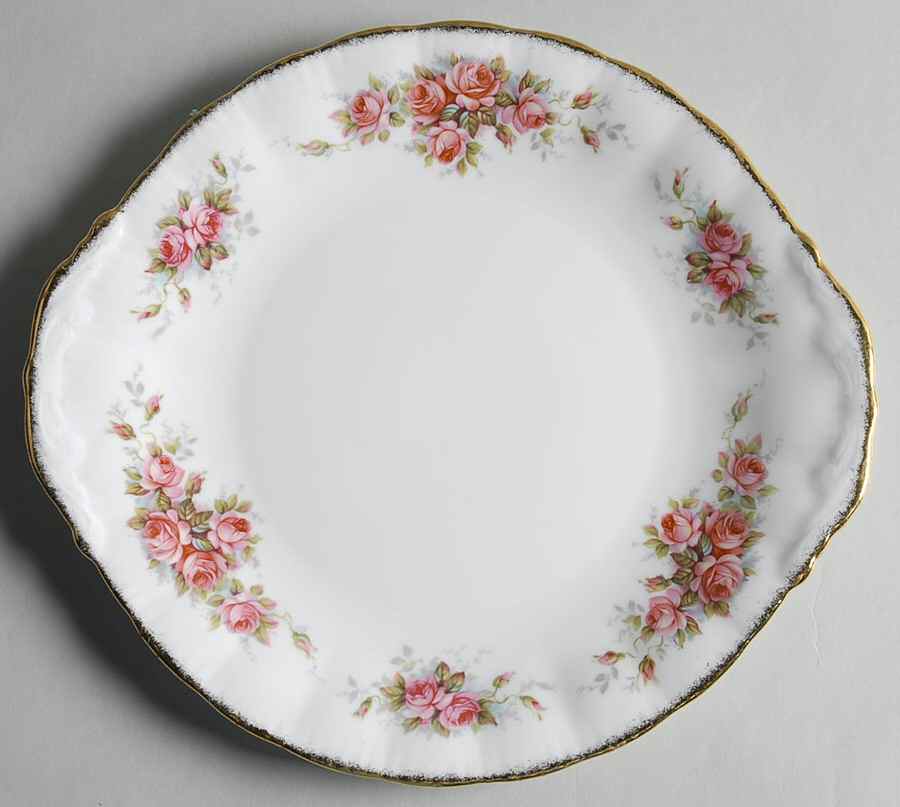 Elizabeth Rose Handled Cake Plate by Paragon-1