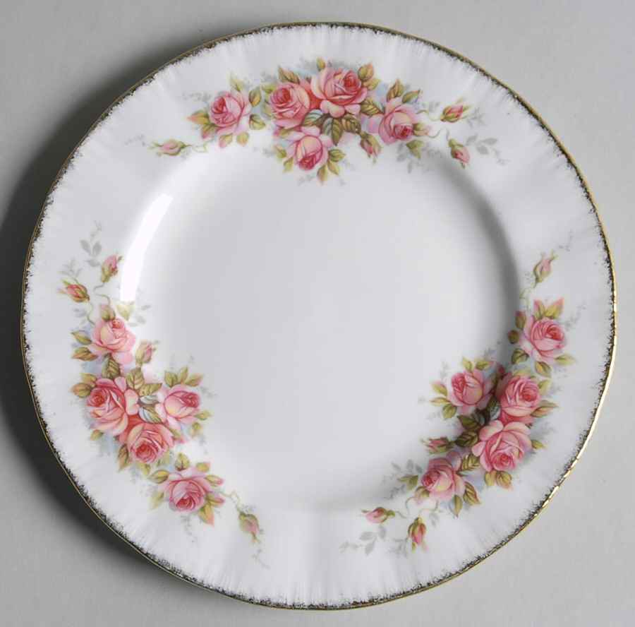Elizabeth Rose Dessert/Pie Plate by Paragon-1