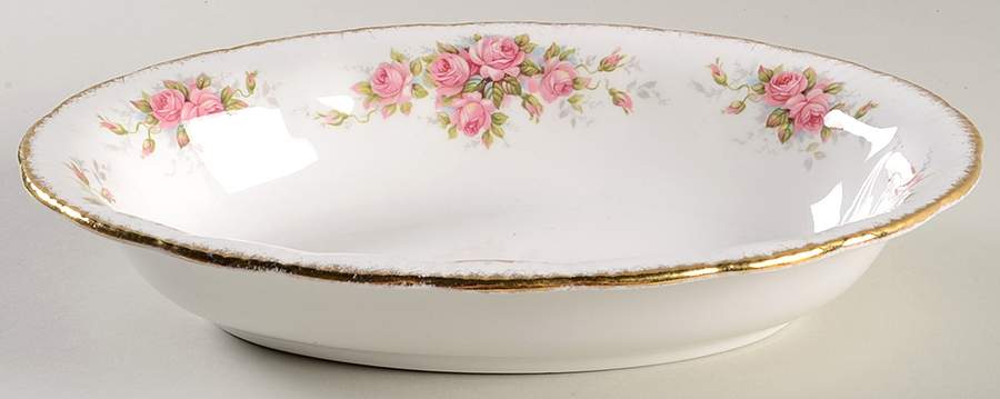 Elizabeth Rose 10" Oval Vegetable Bowl by Paragon-1