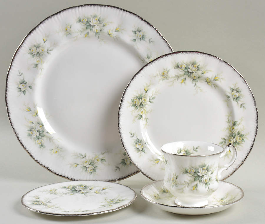 First Love 5 Piece Place Setting by Paragon-1