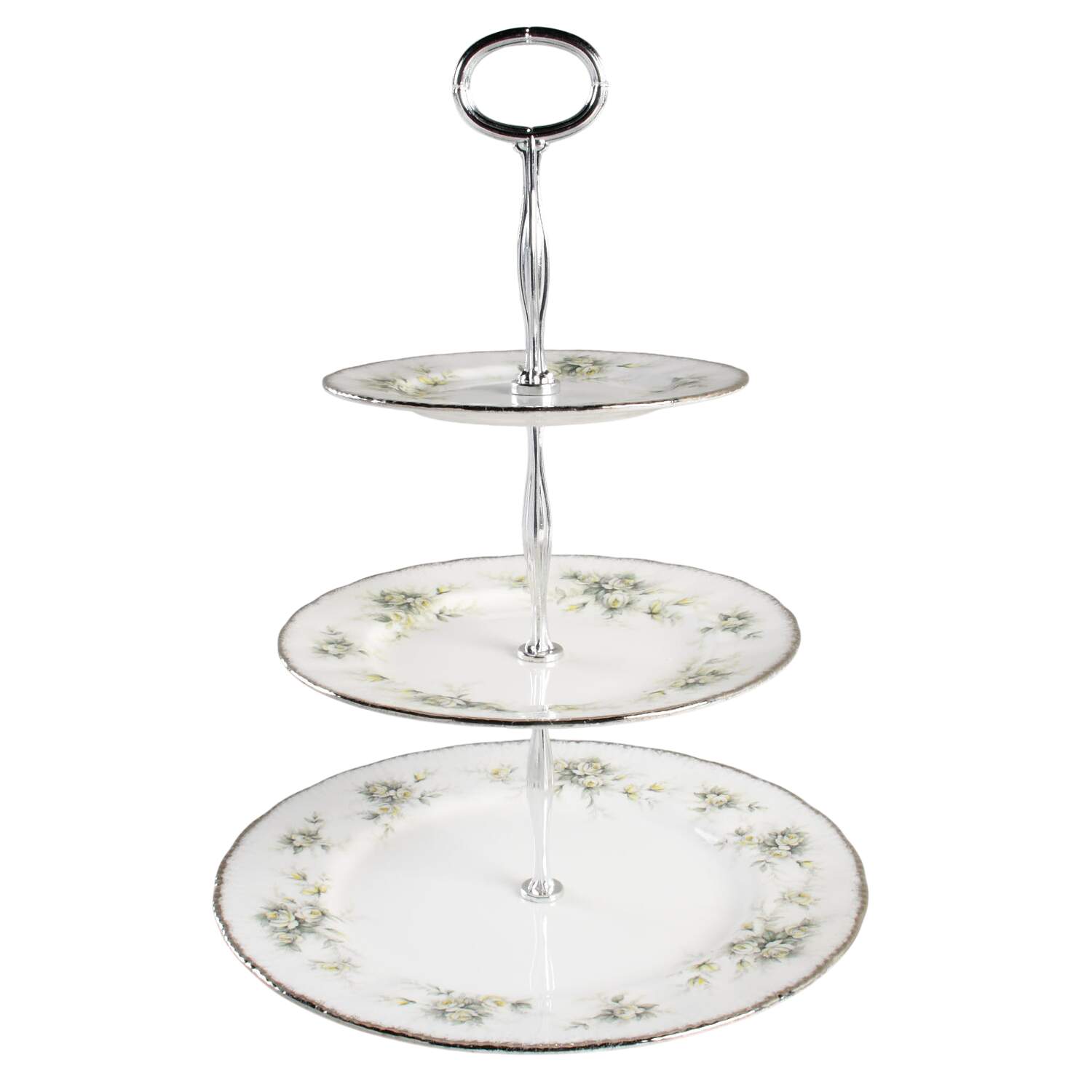 First Love 13 7/8"-14 1/4" 3-Tiered Serving Tray(DP,SP,BB) HC by Paragon-1