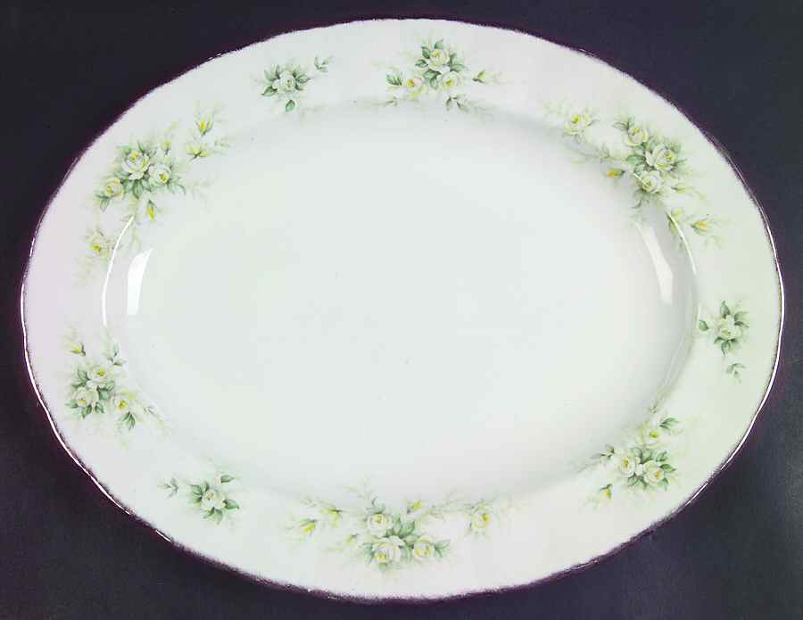 First Love 13" Oval Serving Platter by Paragon-1