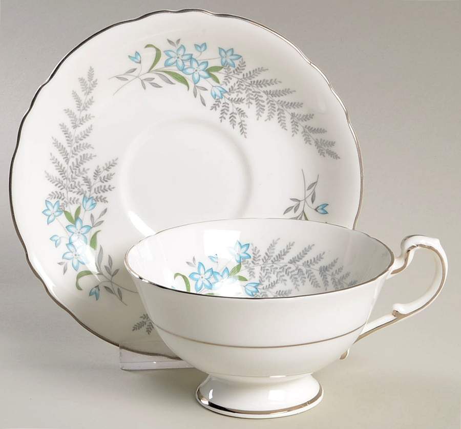 Finlandia Footed Cup & Saucer Set by Paragon-1