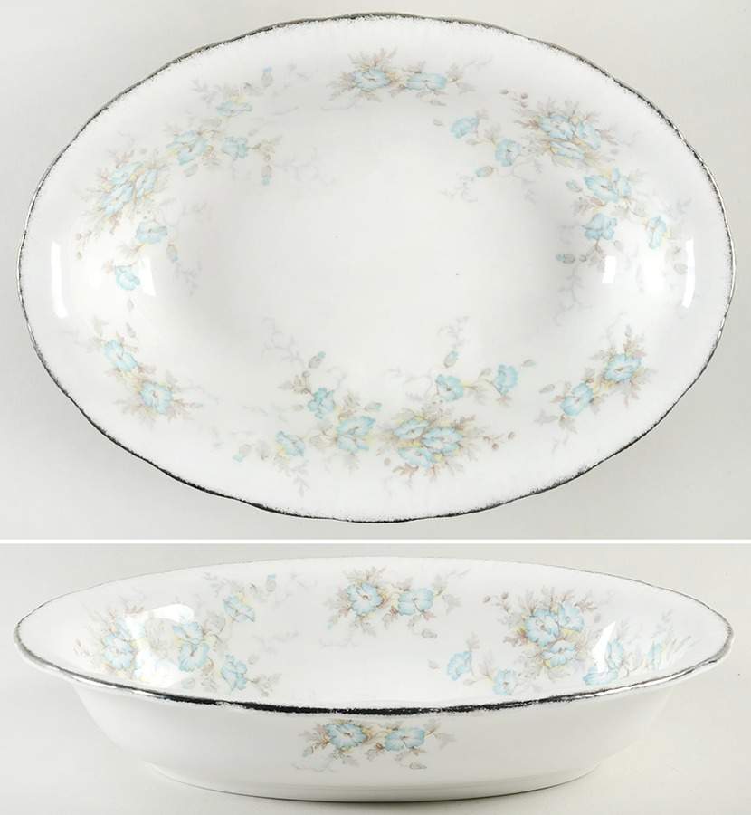 Fleurette 10" Oval Vegetable Bowl by Paragon-1