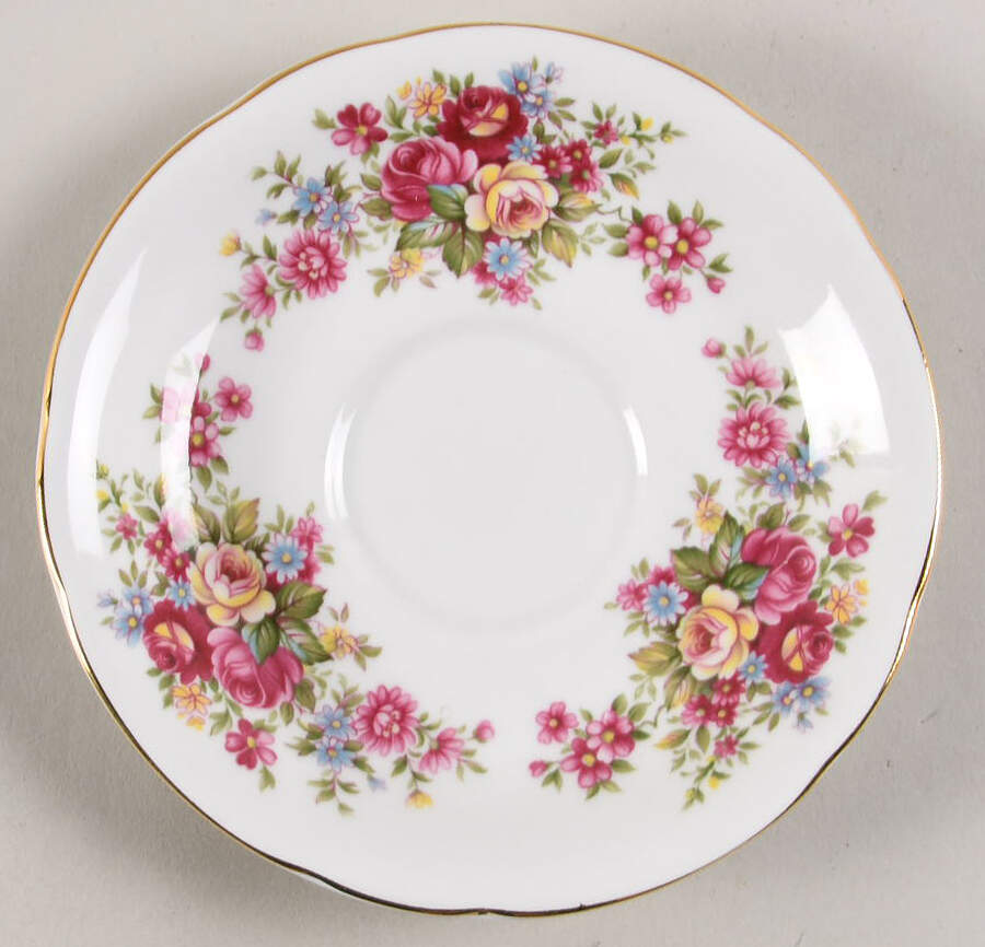 Flower Festival Saucer for Footed Cup by Paragon-1