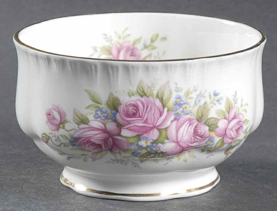 Flower Festival Mini Open Sugar Bowl by Paragon-1