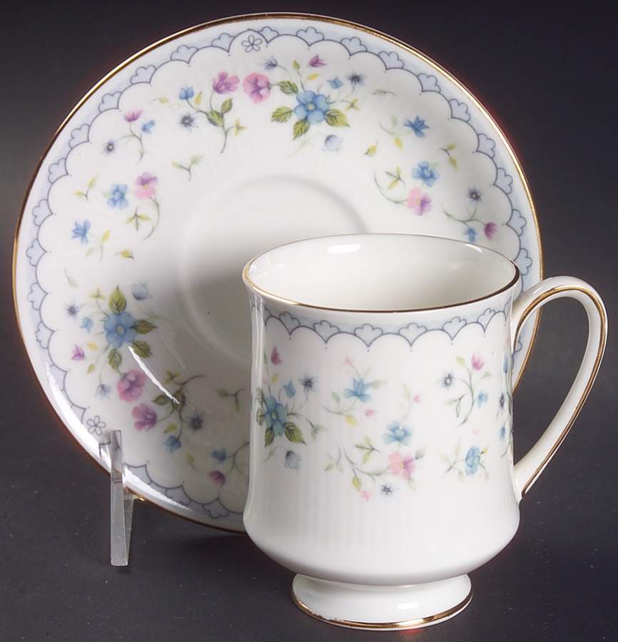 Florabella Footed Cup & Saucer Set by Paragon-1