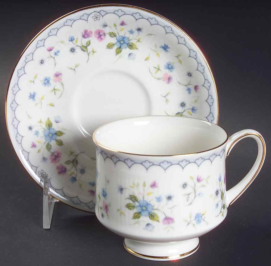 Florabella Footed Cup & Saucer Set by Paragon-1