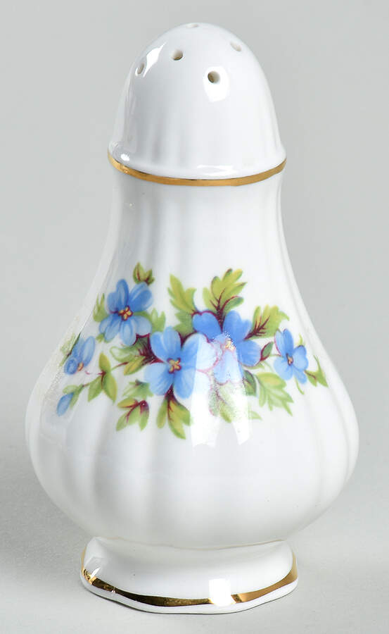 Forget Me Not Pepper Shaker by Paragon-1