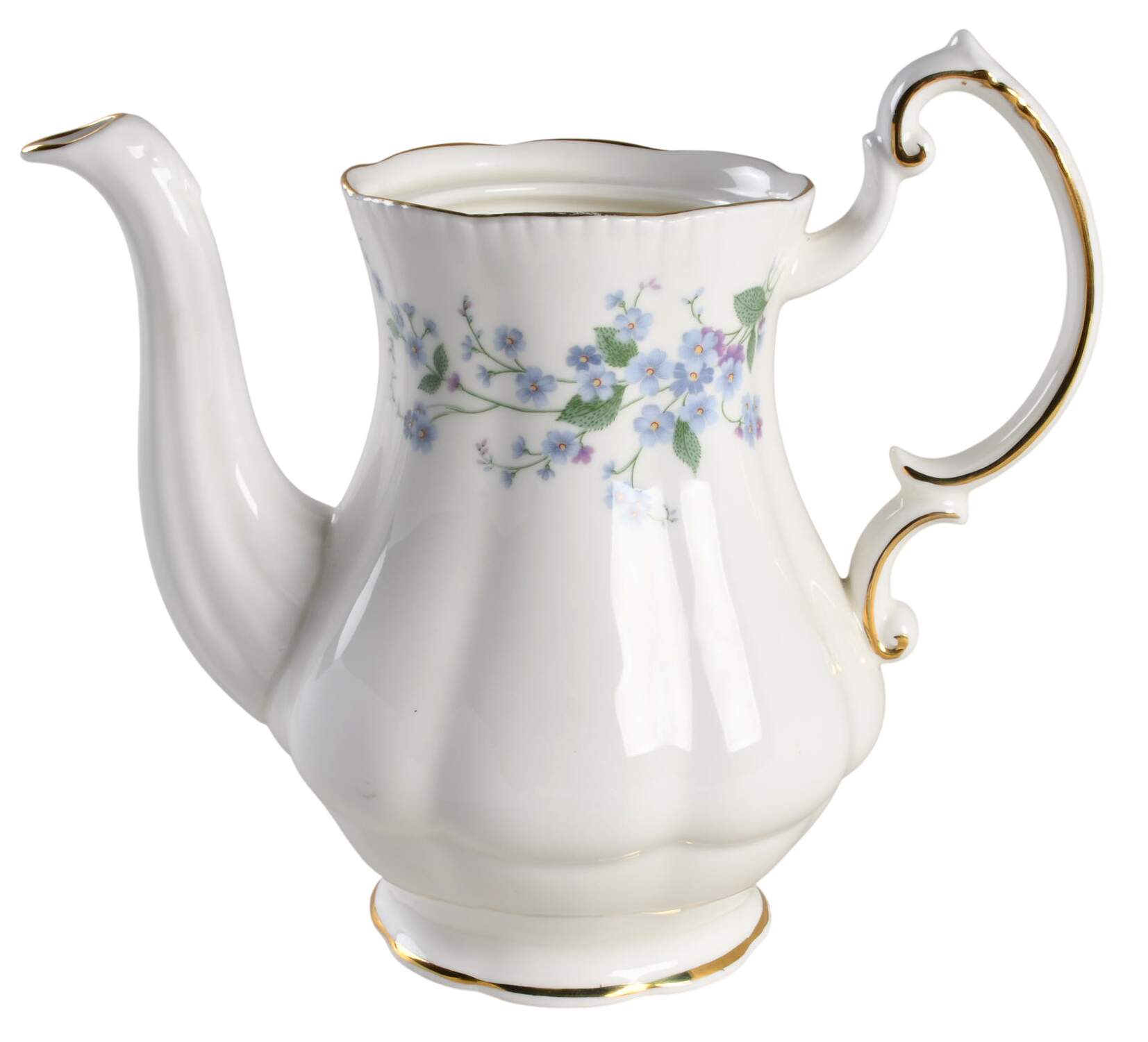 Forget Me Not Small Coffee Pot No Lid by Paragon-1