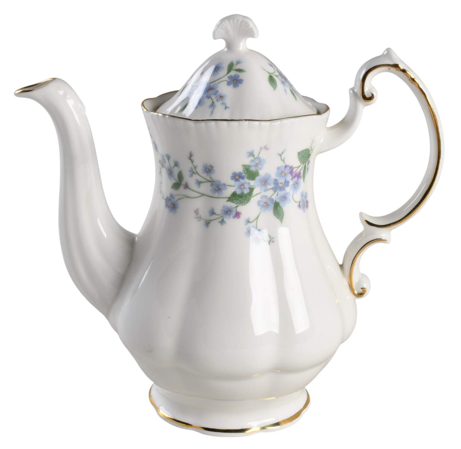 Forget Me Not Small Coffee Pot & Lid by Paragon-1