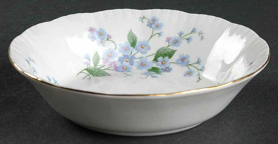 Forget Me Not Fruit/Dessert (Sauce) Bowl by Paragon-1
