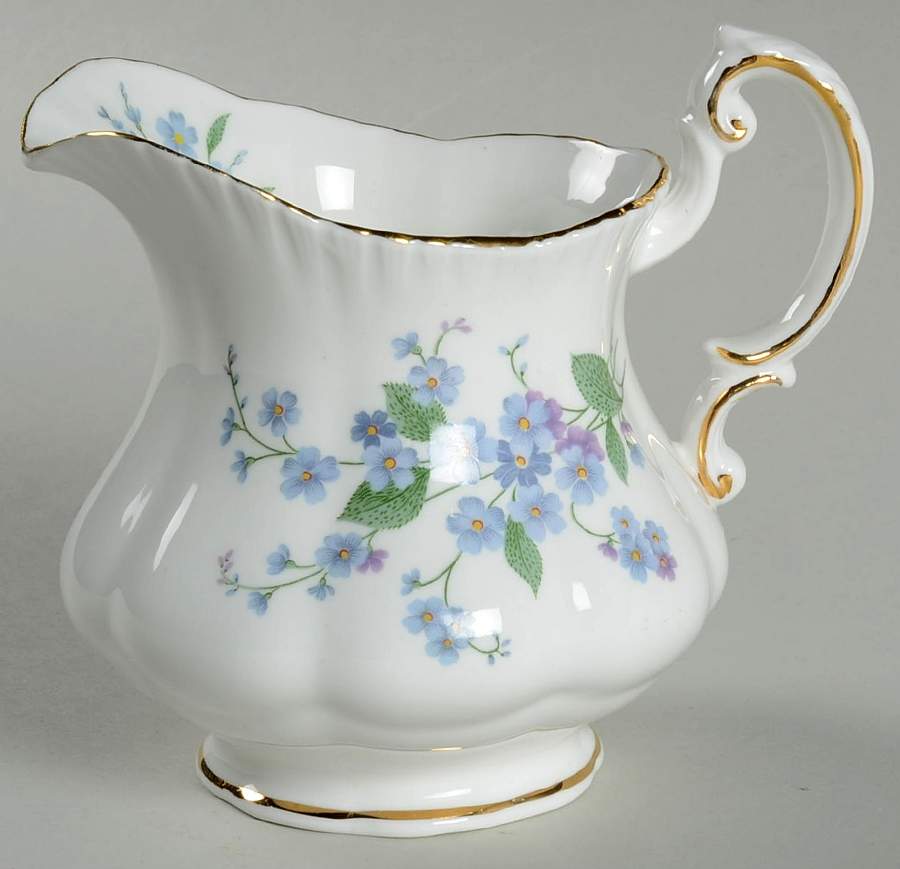 Forget Me Not Creamer by Paragon-1