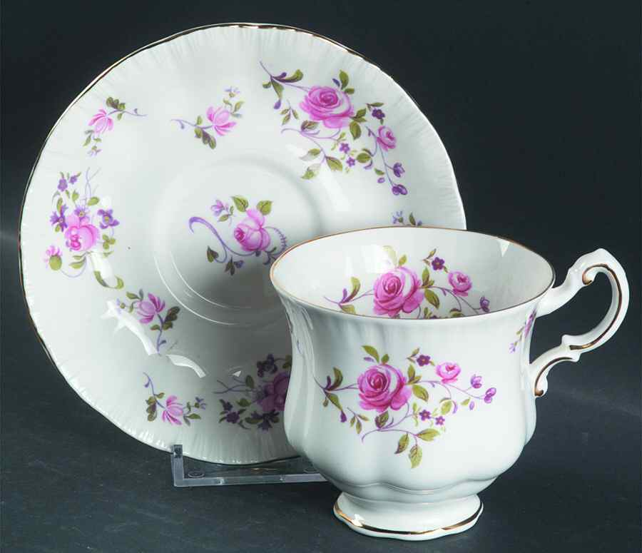 Fragrance Footed Cup & Saucer Set by Paragon-1