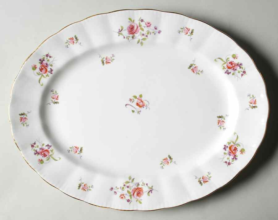 Fragrance 13" Oval Serving Platter by Paragon-1