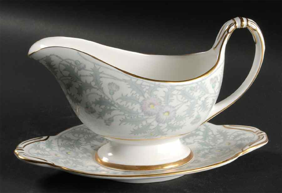 Glen Ayr Gravy Boat & Underplate by Paragon-1