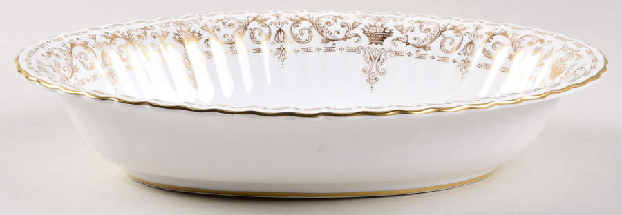 Golden Adam 10" Oval Vegetable Bowl by Paragon-1