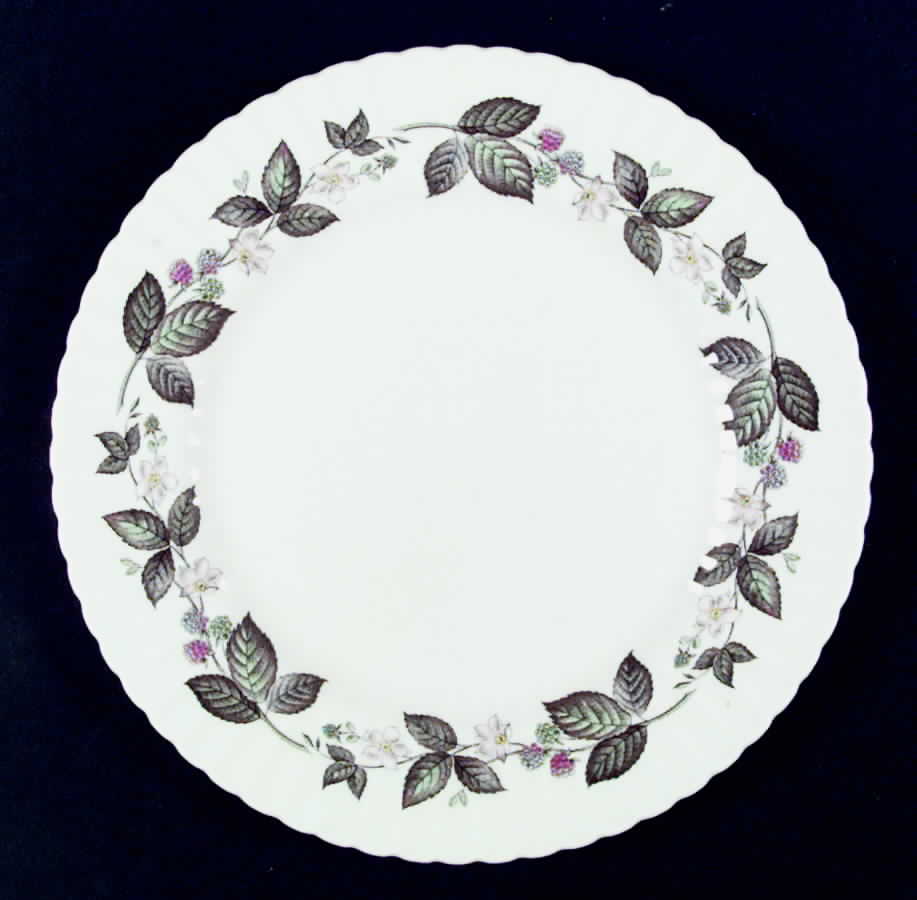 Green Briar Fluted Dinner Plate by Paragon-1