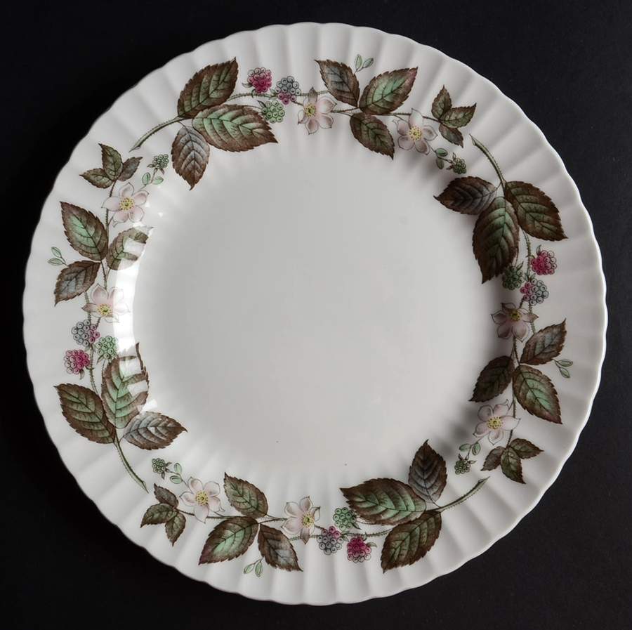 Green Briar Fluted Salad Plate by Paragon-1